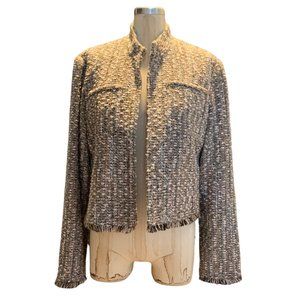 Neiman Marcus Exclusive Pink Tweed Lady Jacket Womens Size 8